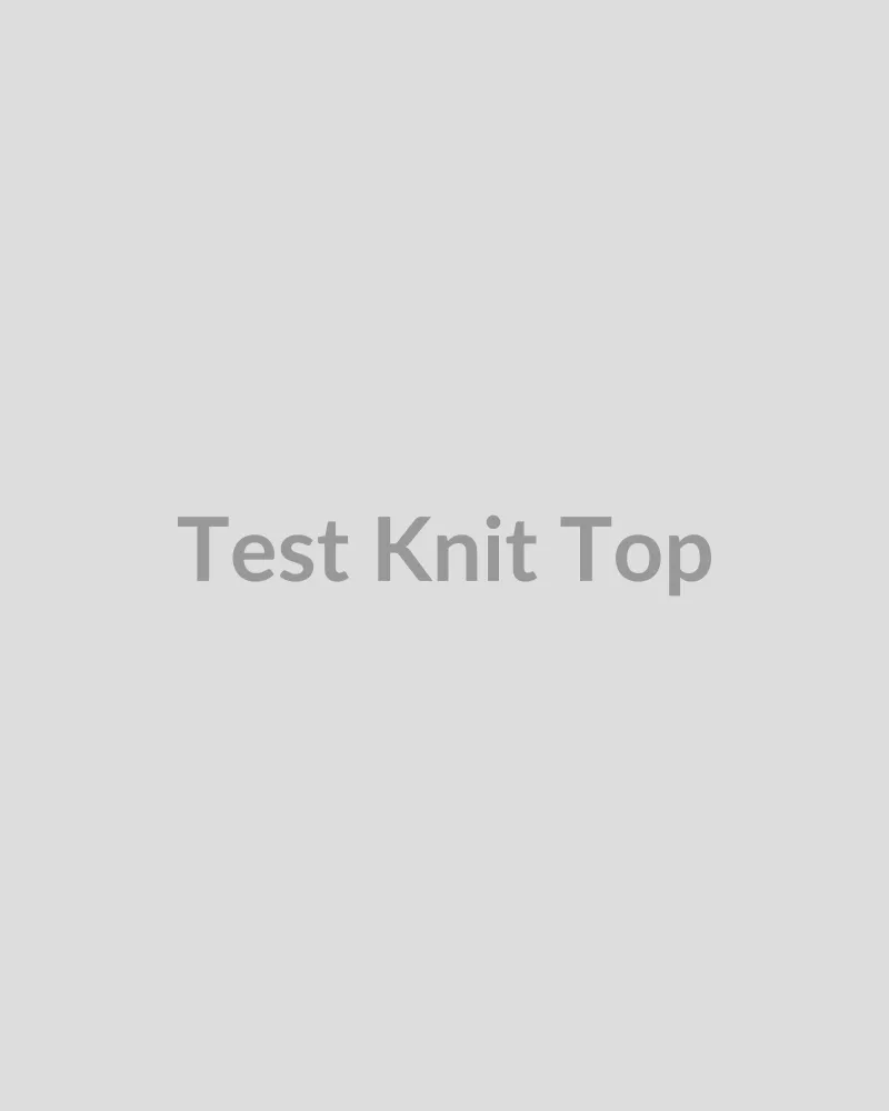 Test Knit Top