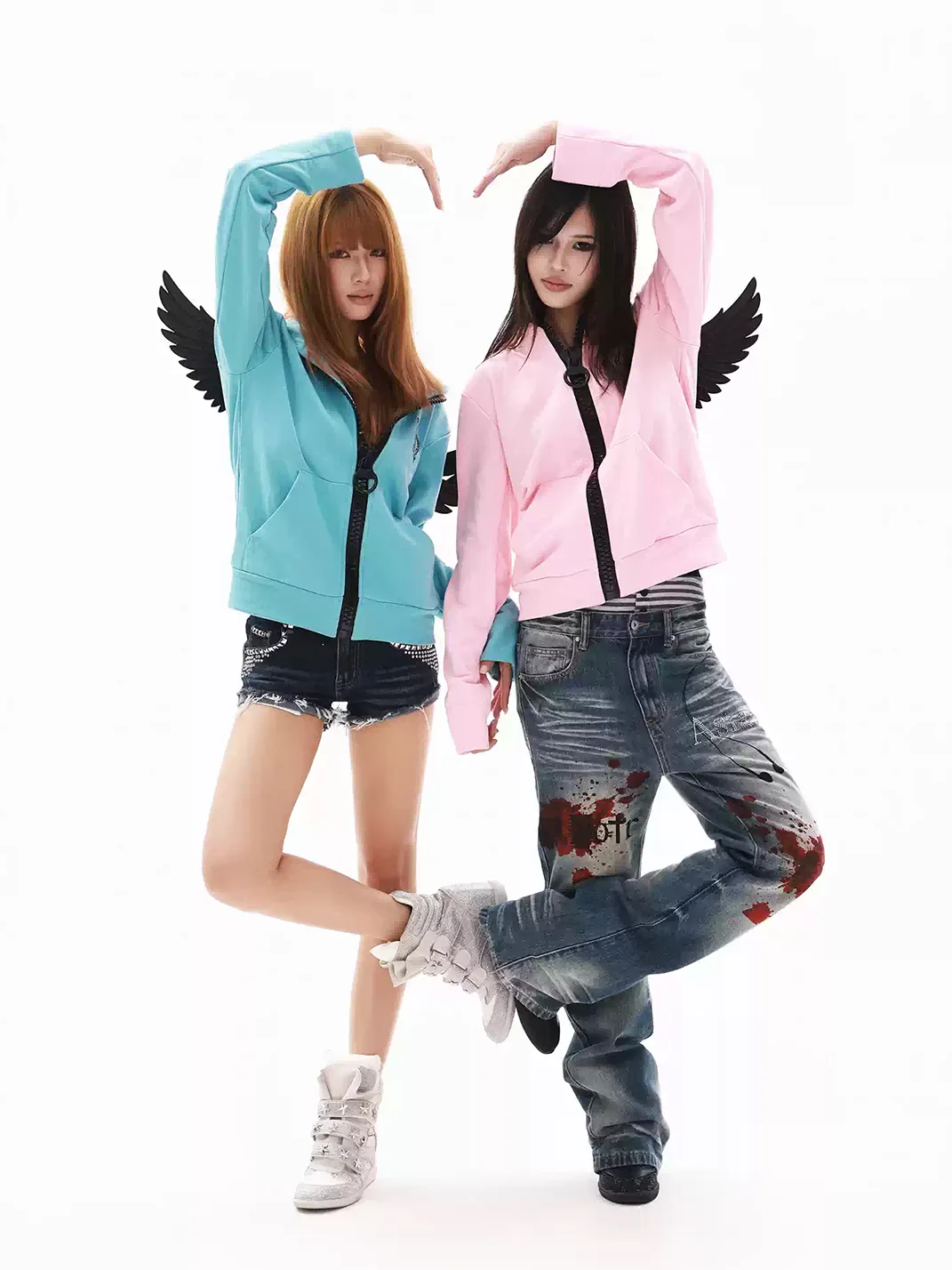 DETW | Crown Wing Zip-Up Hoodie